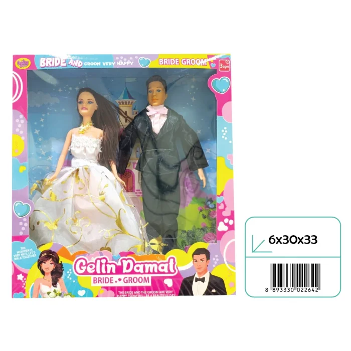 02264 CINDY DOLL GELİN DAMAT*48*