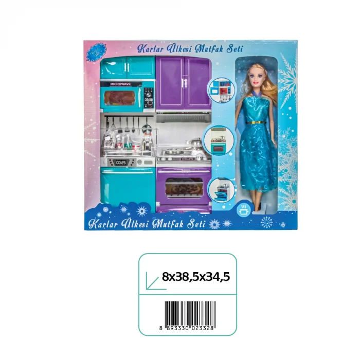 02332 KARLAR ÜLKESİ 2Lİ FIRIN BULAŞIK MAK.BEBEKLİ*18*