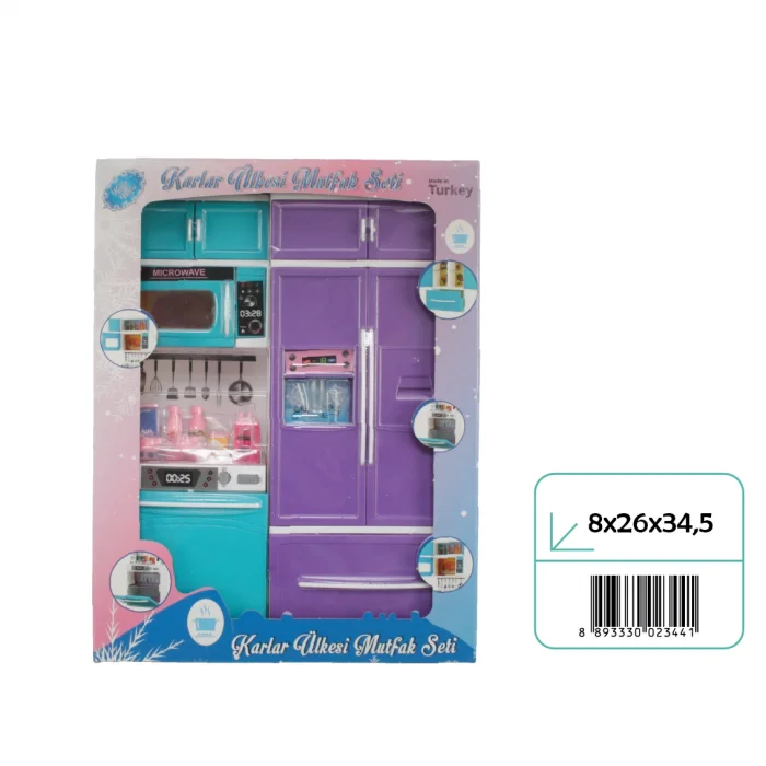 02344 KARLAR ÜLKESİ 2Lİ BUZDOLABI BULAŞIK MAK.*18*