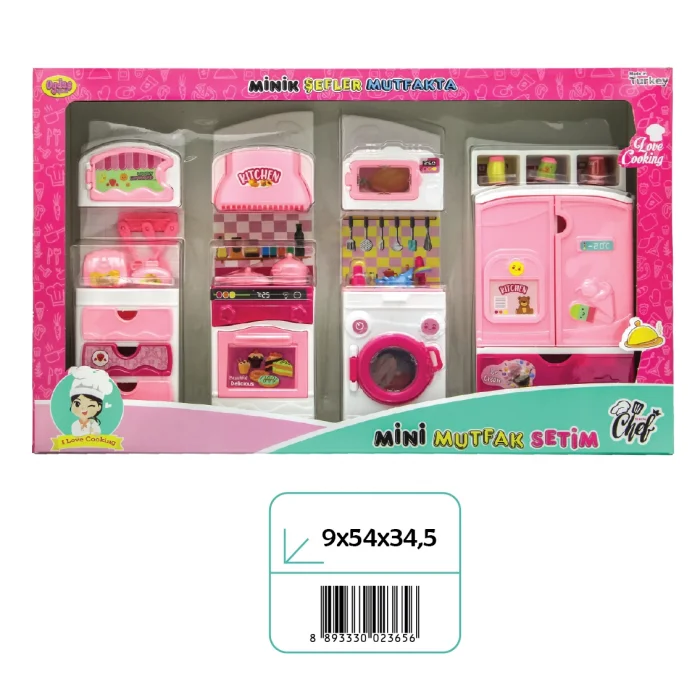 02365 MİNİK ŞEFLER 4LÜ DOLAP SETİ*10*