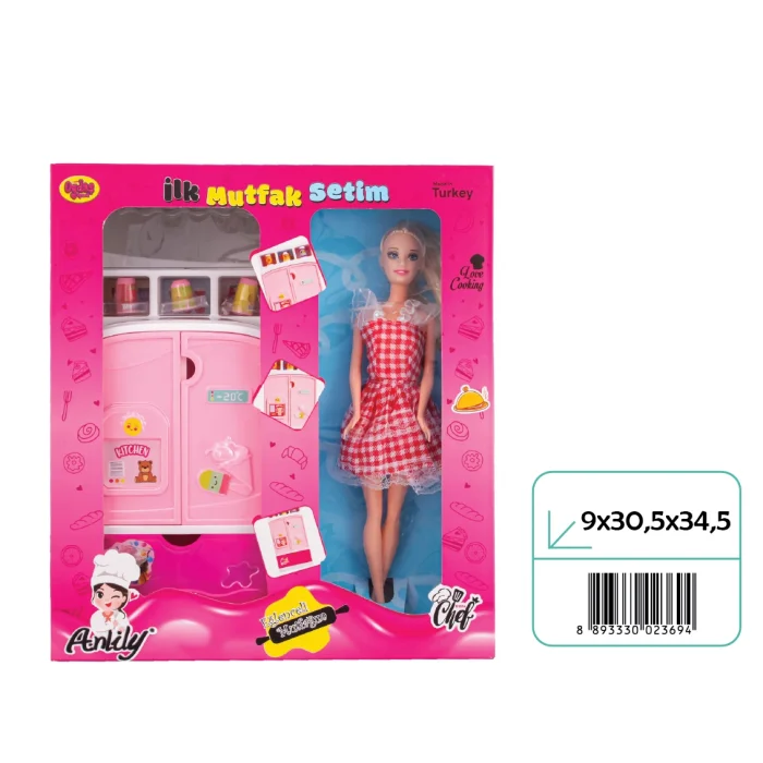 02369 İLK MUTFAK SETİM BUZDOLABI BEBEKLİ*24*