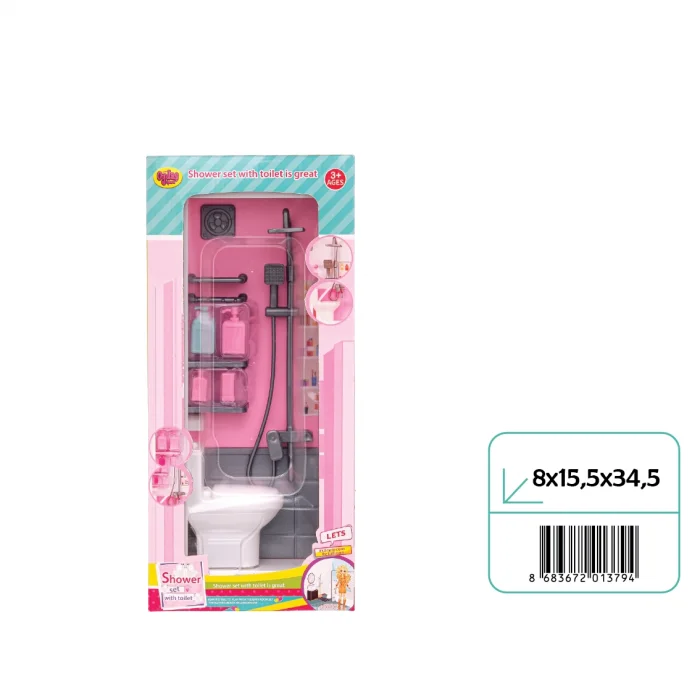 02379 KUTUDA KLOZETLİ BANYO SETİ*36*