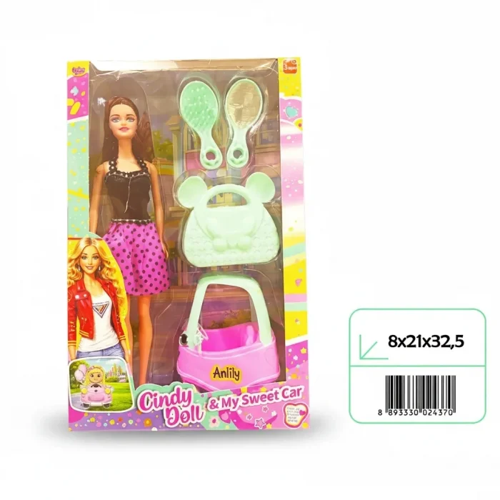 02437 ANLİLY KUTUDA BEBEKLİ İLK ARABAM*36*