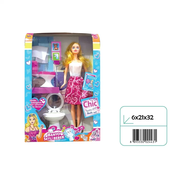 02443 ANLİLY KLOZETLİ LAVABOLU BEBEK*48*