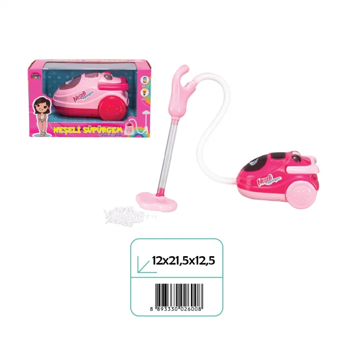 02600 PİLLİ NEŞELİ SÜPÜRGE KÜÇÜK BOY*44*