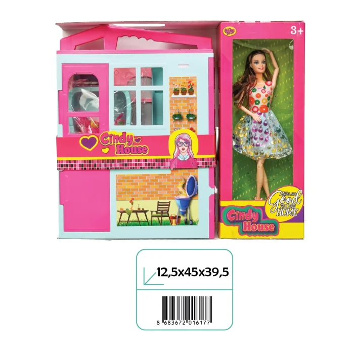 02617 KUTUDA CİNDYNİN EVİ BEBEKLİ*8*