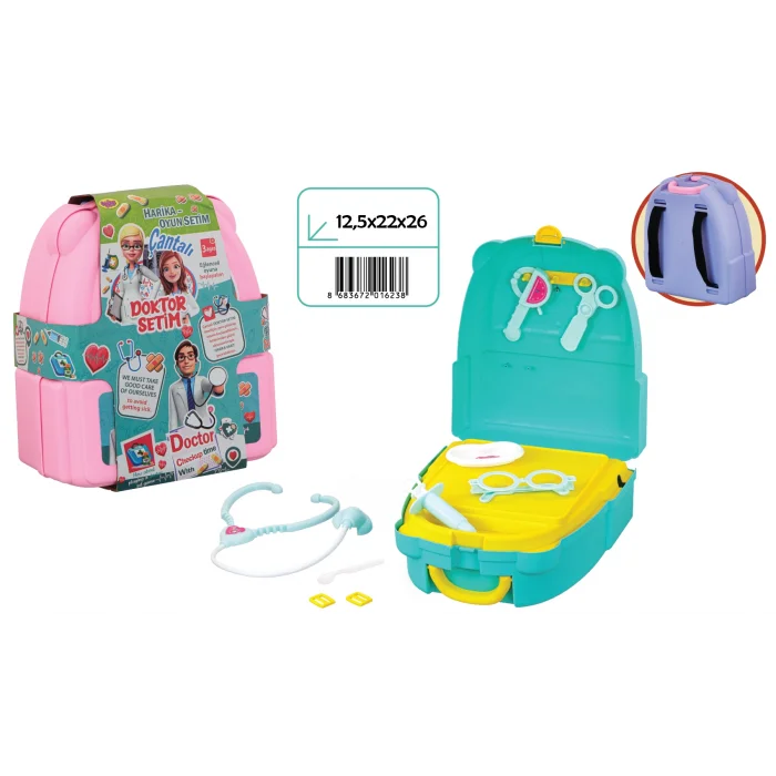 02623 SIRT ÇANTALI DOKTOR SETİ*12*