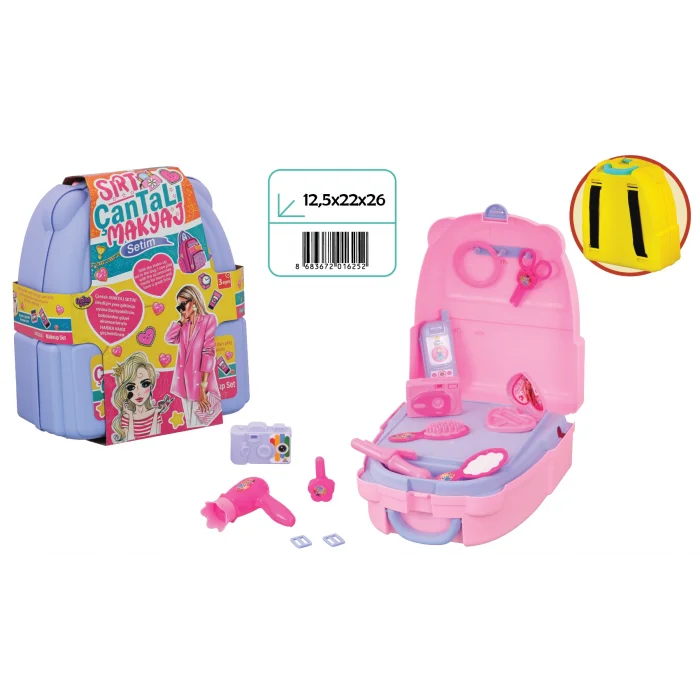 02625 SIRT ÇANTALI GÜZELLİK SETİ*12*