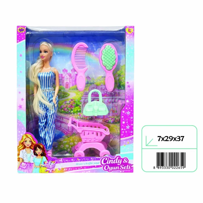 02265 ANLİLY KUTULU MARKET ARABALI BEBEK*24*