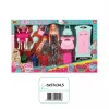 02259 CINDY DOLL DOLAPLI BEBEK SETİ*12*