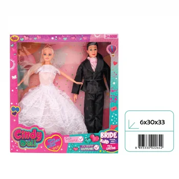 02264 CINDY DOLL GELİN DAMAT*48*