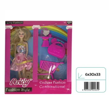 02265 ANLİLY KUTULU MARKET ARABALI BEBEK*48*