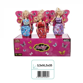 02285 ANLİLY 12Lİ STAND KÜLAH BEBEK*144*