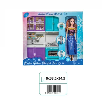 02333 KARLAR ÜLKESİ 2Lİ FIRIN LAVABO BEBEKLİ*18*