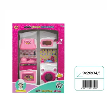 02358 MİNİK ŞEFLER FIRIN ÇAMAŞIR MAKİNESİ 2Lİ*16*