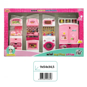 02365 MİNİK ŞEFLER 4LÜ DOLAP SETİ*10*