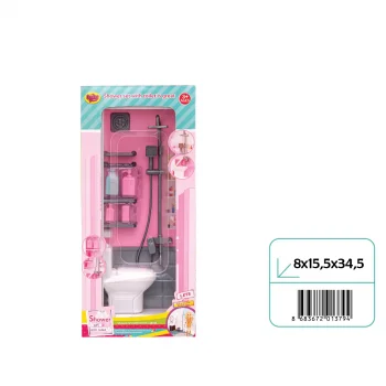 02379 KUTUDA KLOZETLİ BANYO SETİ*36*