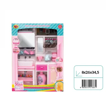 02383 KUTUDA 2Lİ LAVABO SETİ*18*