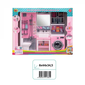 02385 KUTUDA 3LÜ BANYO SETİ*12*