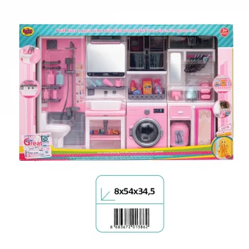 02386 KUTUDA 4LÜ BANYO SETİ*12*