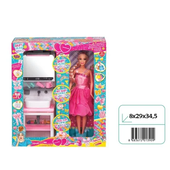 02390 AYNALI LAVABO SETI BEBEKLİ*24*