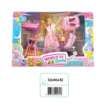 02431 CINDY DOLL KUTUDA BABY WORLD*10*
