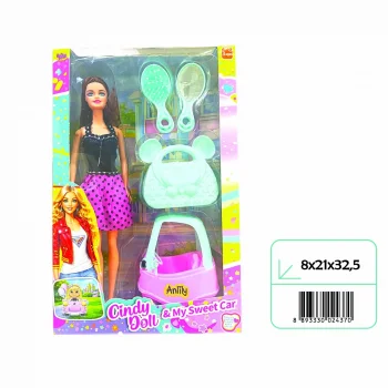02437 ANLİLY KUTUDA BEBEKLİ İLK ARABAM*36*