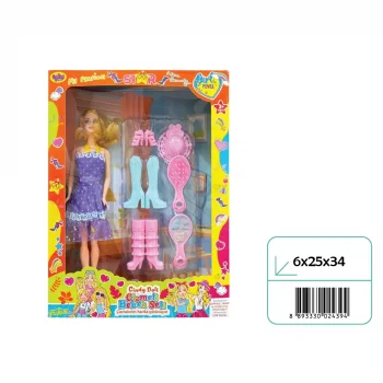 02439 ANLİLY KUTUDA BEBEK ÇİZMELİ AYNALI*36*