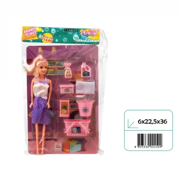 02450 ANLİLY POŞETTE TEMİZLİK SETLİ BEBEK*72*