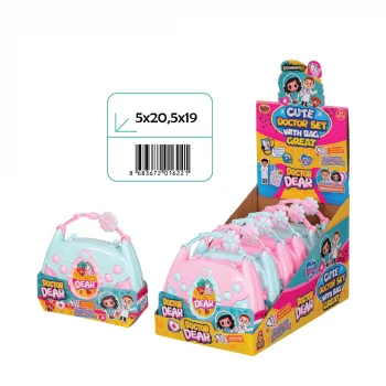 02622 ÇANTALI DOKTOR SETİ 6LI STANDDA*54*