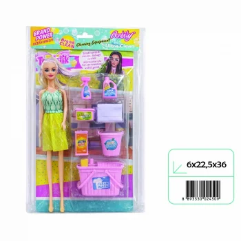 02450 ANLİLY POŞETTE TEMİZLİK SETLİ BEBEK*72*