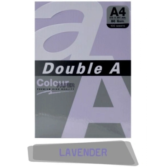 Double A A4 80gr 25li Pastel Lavanta Kağıt