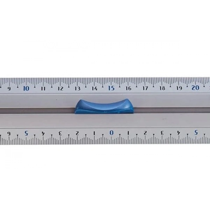 Maped 30 cm Triple Desimetre Alüminyum Cetvel