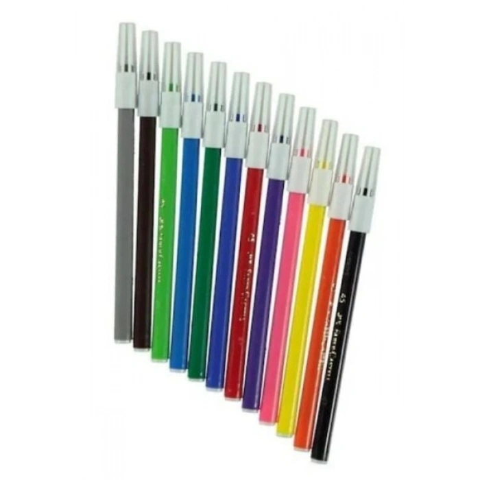 Faber-Castell 12 li Yıkanabilir Keçeli Kalem