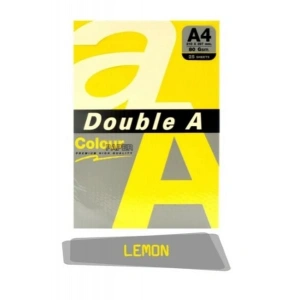 Double A A4 80gr 25li Limon Sarısı Kağıt