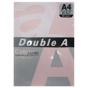 Double A A4 80gr 25li Pastel Flamingo Kağıt