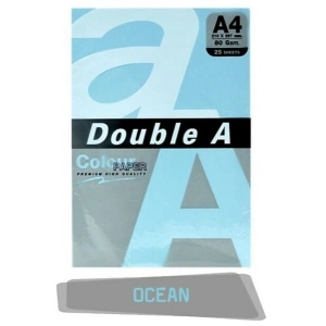 Double A A4 80gr 25li Renkli Ocean Kağıt