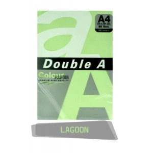 Double A A4 80gr 25li Renkli Pastel Lagoon Kağıt