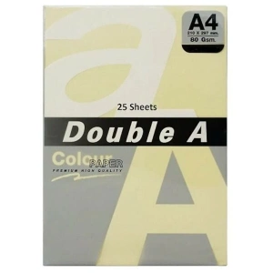 Double A A4 80gr 25li Pastel Ceheese Kağıt