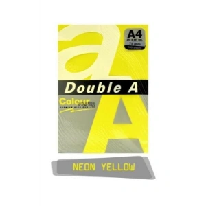 Double A A4 75gr 25li Fosforlu Sarı Kağıt