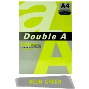 Double A A4 75gr 25li Fosforlu Yeşil Kağıt