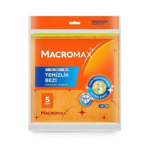 Macromax Rengarenk 5 li Temizlik Bezi