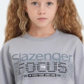Slazenger LAST ST24WC002-280 Sweat Taş Gri