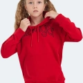 Slazenger LETTO ST24WC004-600 Sweat Kırmızı