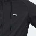 Slazenger ST23JE036-500 Rangi Kapüşonlu Mont Siyah