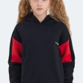 Slazenger Layne ST24WC006-407 Sweatshirt Laci Kırmızı