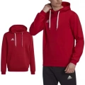 Adidas H57512 Kapşonlu Sweat Kırmızı