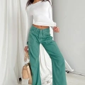 Madmext MG1701 Uzun Kollu Body Beyaz