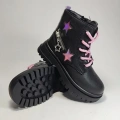 Pepino 1525 Bot Siyah Pembe (31-36)