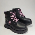 Pepino 1525 Bot Siyah Pembe (31-36)